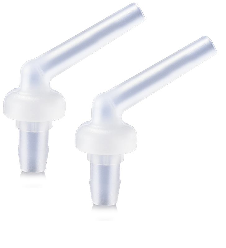 Intraoral tips, transparent, &oslash; 1,2 mm 