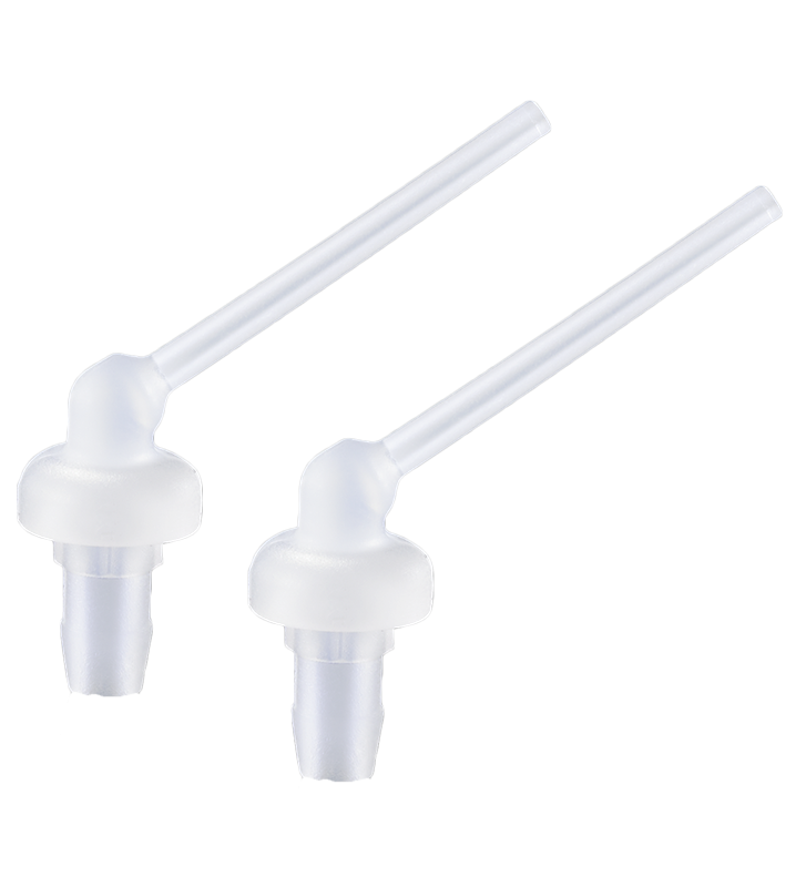 Endo tips, transparent, &oslash; 0,9 mm 